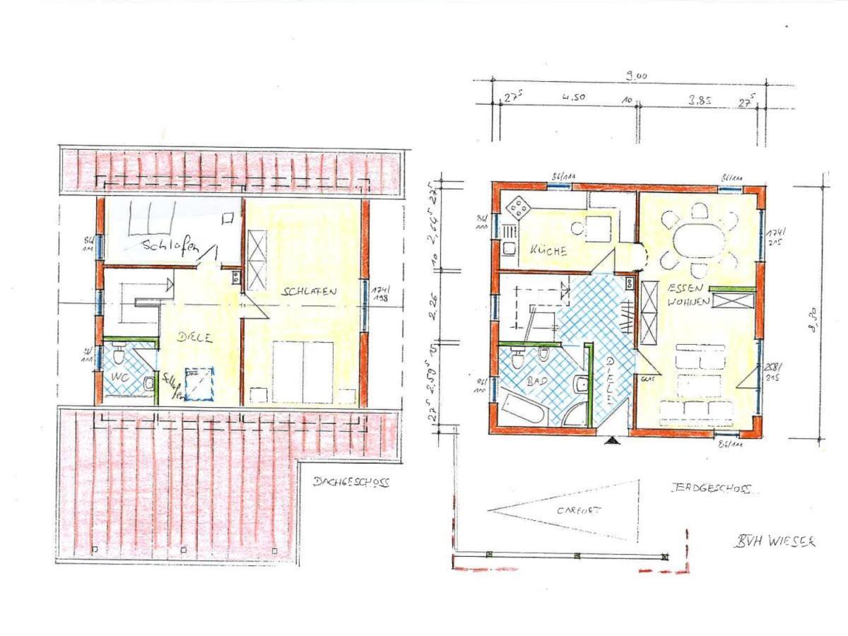 Ferienhaus Friedrichsblick Lug المظهر الخارجي الصورة